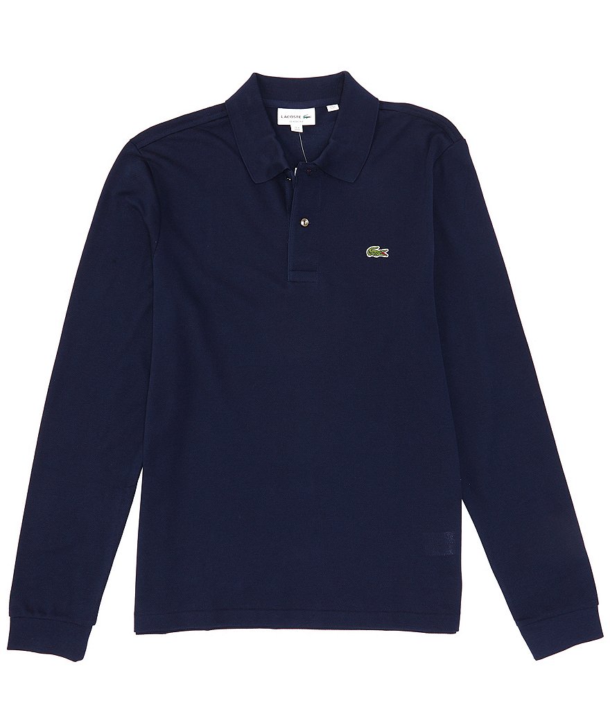 Lacoste Men s Classic Long Sleeve Pique Polo Shirt