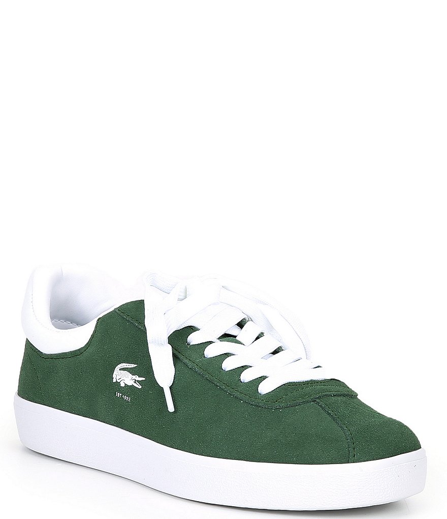 Lacoste Womens Baseshot Leather Retro Sneakers Dillards 1911