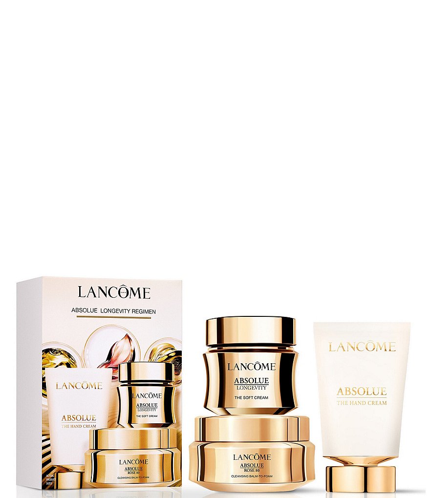 Lancome Absolue Soft Cream Moisturizer and Cleansing Balm 3-Piece