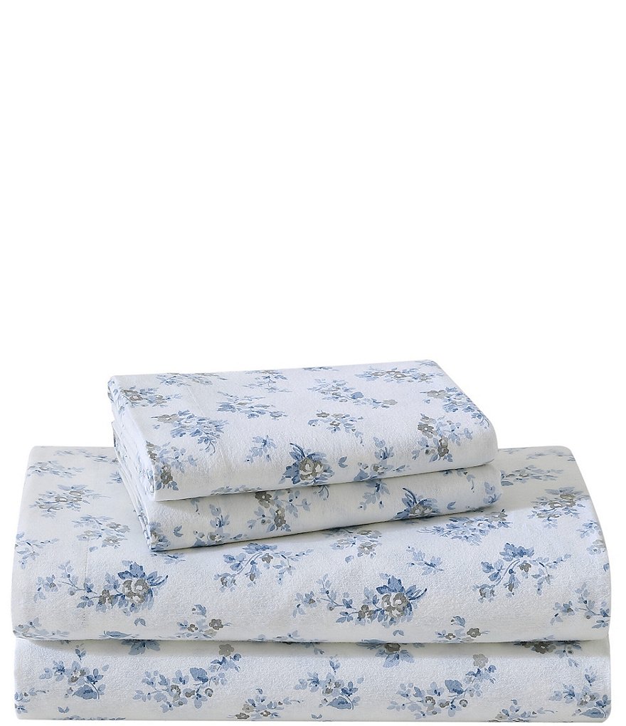 Laura Ashley Audrey Flannel Sheet Set - Thumbnail 5