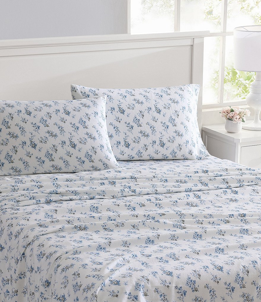 Laura Ashley Audrey Flannel Sheet Set - Thumbnail 3