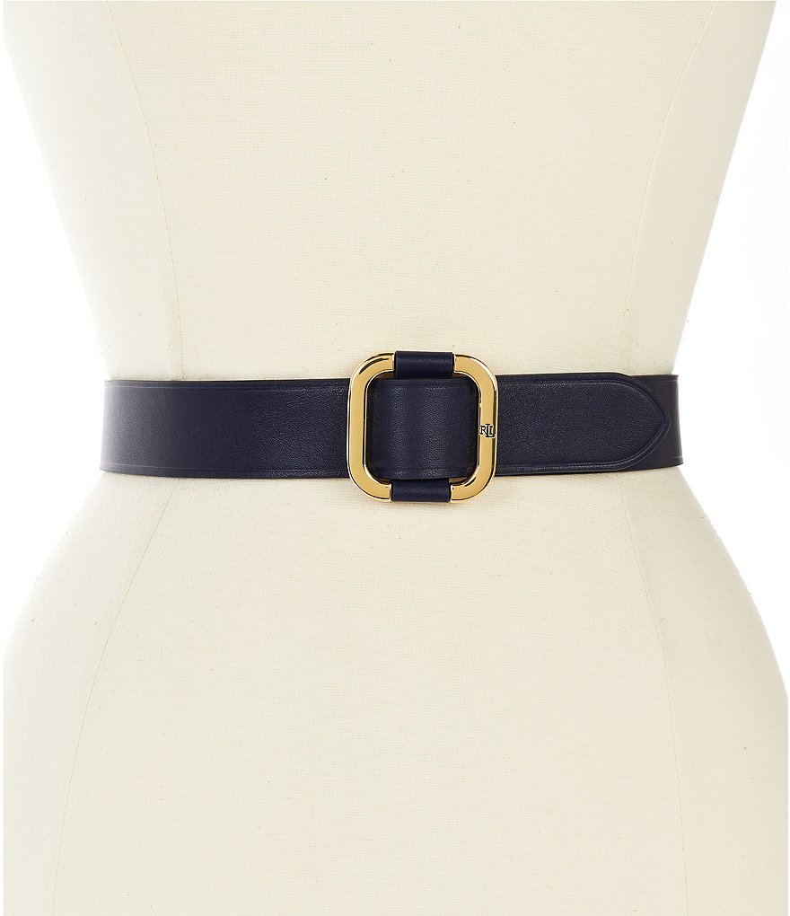 Ralph Lauren leather brass buckle medium Lauren Ralph Lauren Women main image 4