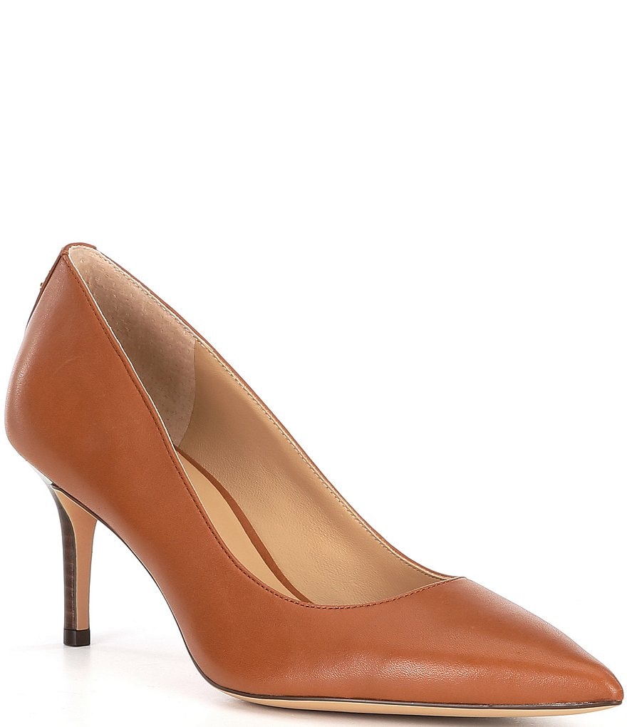 Lauren Ralph Lauren Lanette Leather Pumps Dillard s