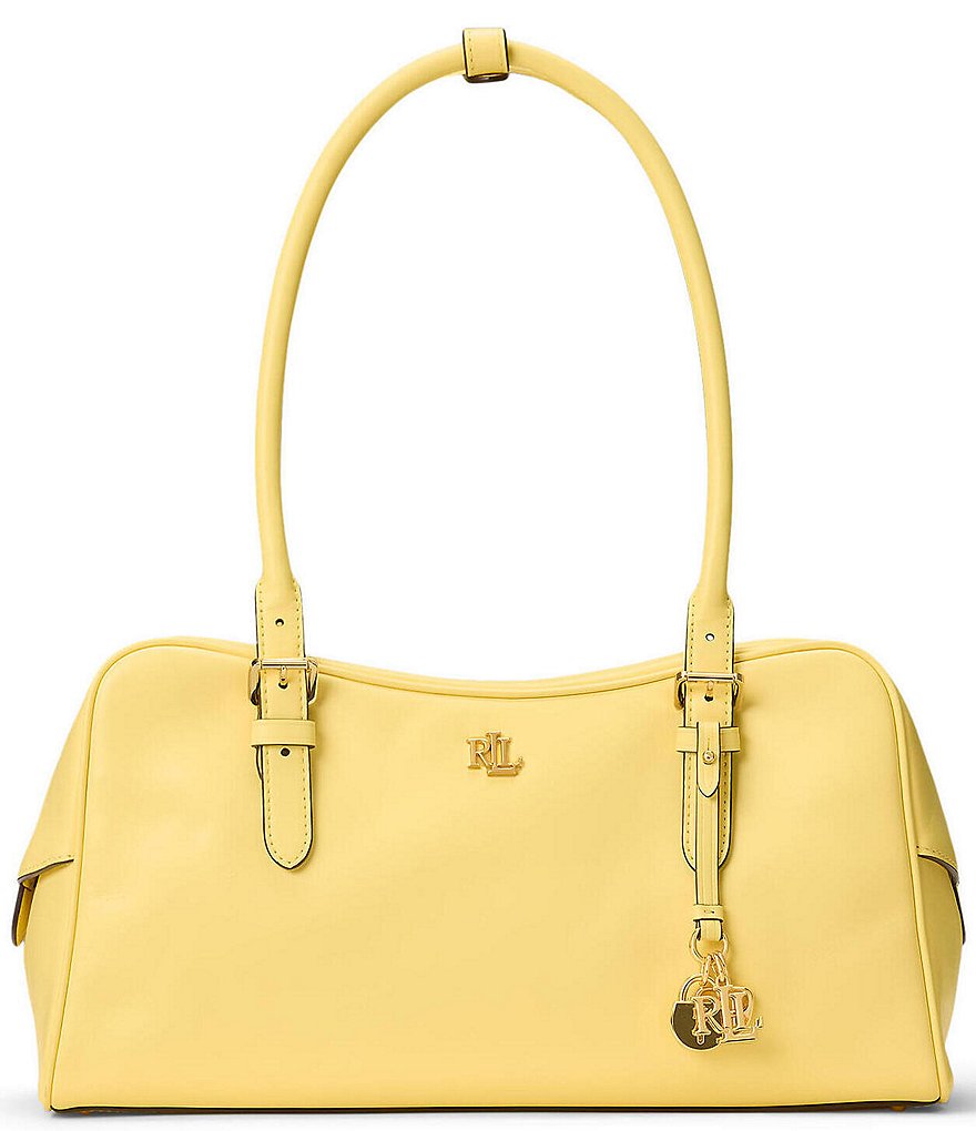 Lauren Ralph Lauren Marcy Large Zip Satchel Bag | Dillard's