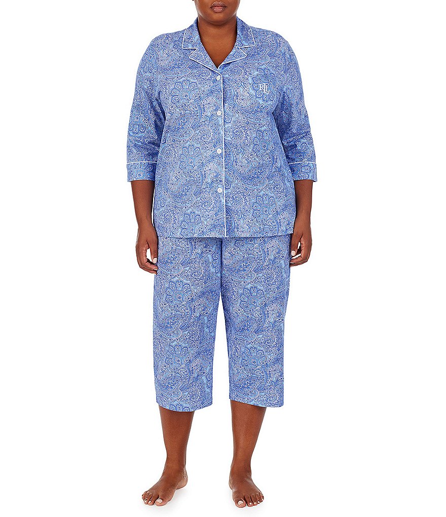 Plus size 2025 ralph lauren pajamas