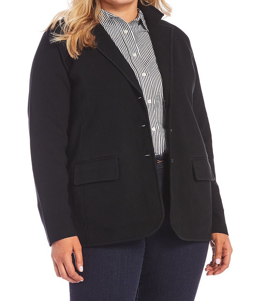 Ralph lauren plus size blazers best sale