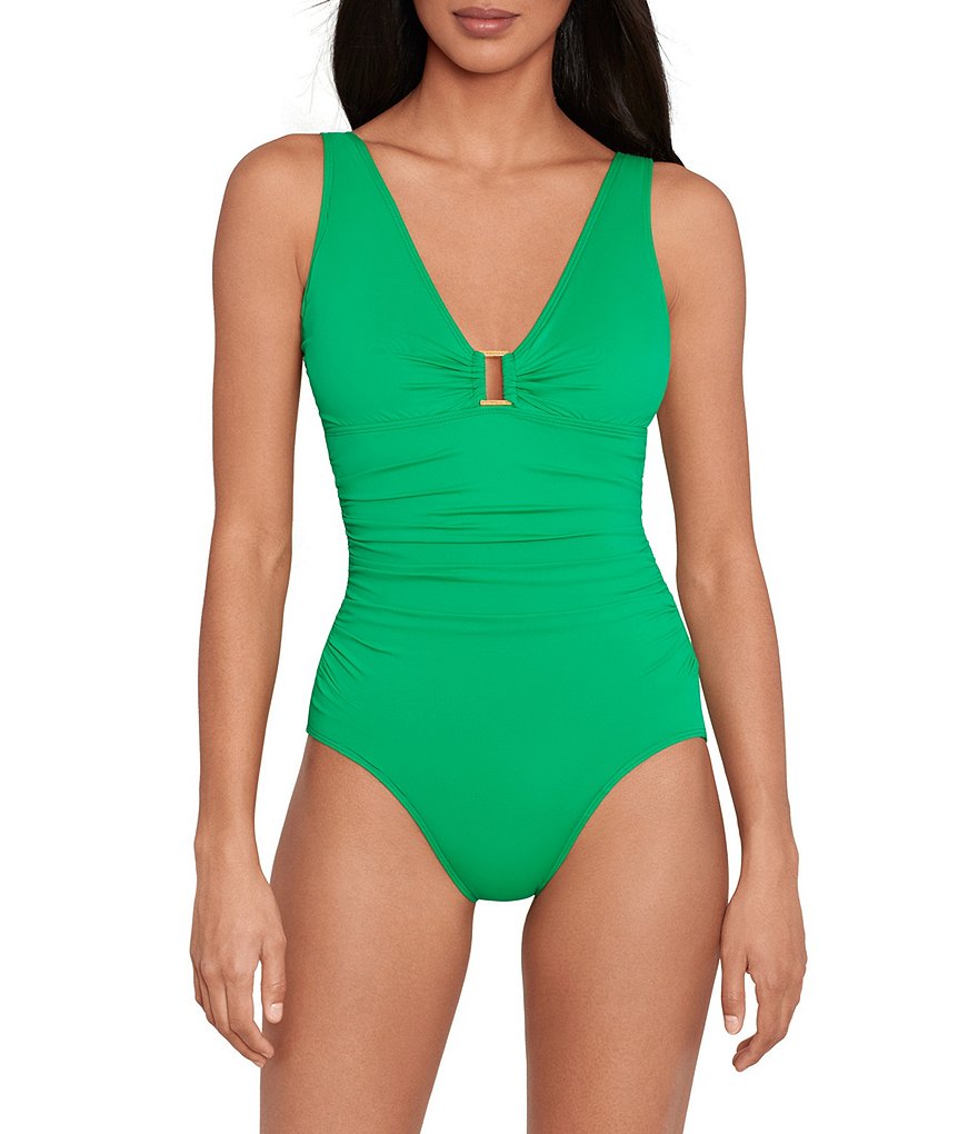 jsaierl Swimsuit Women Two Piece One Shoulder Bathing Suit O-Ring