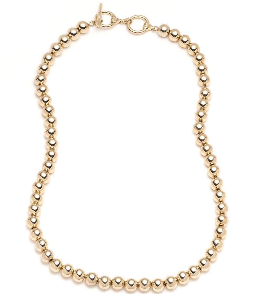 Ralph lauren silver deals ball necklace