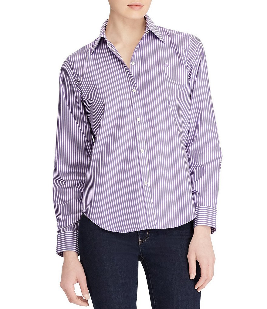 ralph lauren purple dress shirt