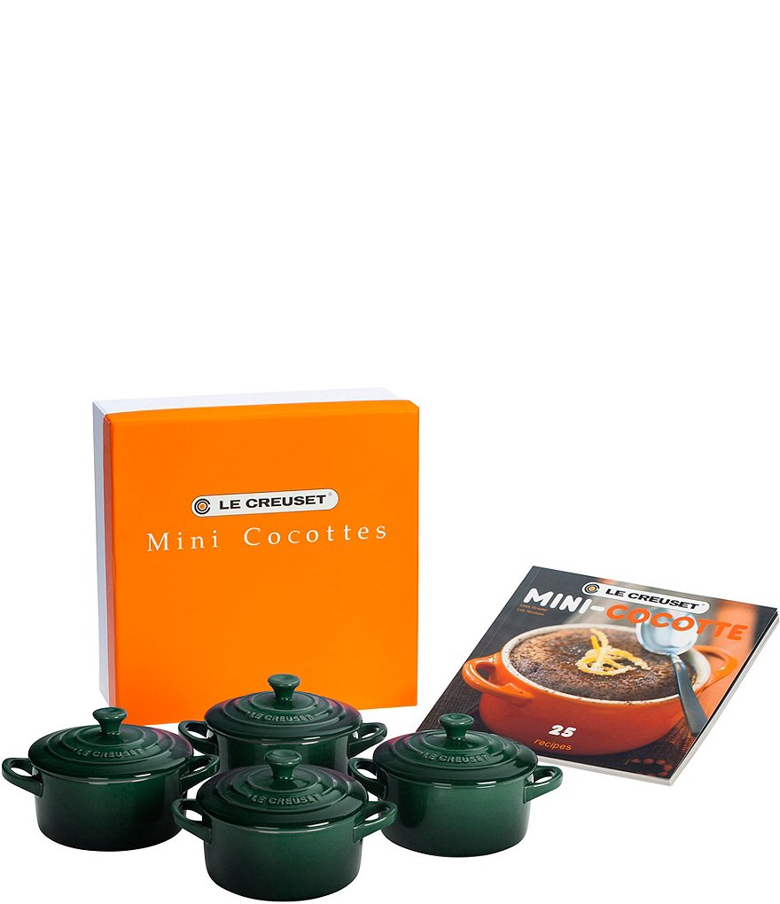 Le Creuset 8-oz. Mini Cocottes Enamel Stoneware Set | Dillard's