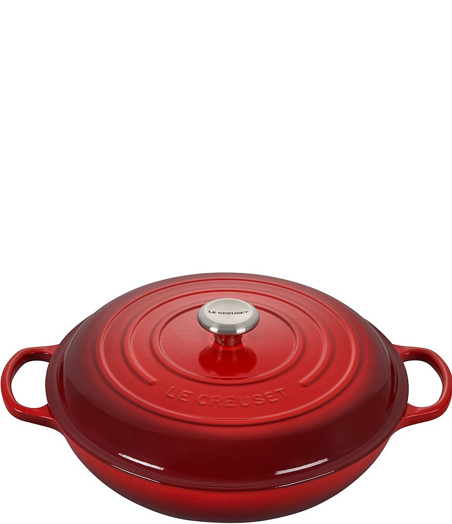 Le Creuset Signature Cast Iron 3.5-Quart Flame Braiser