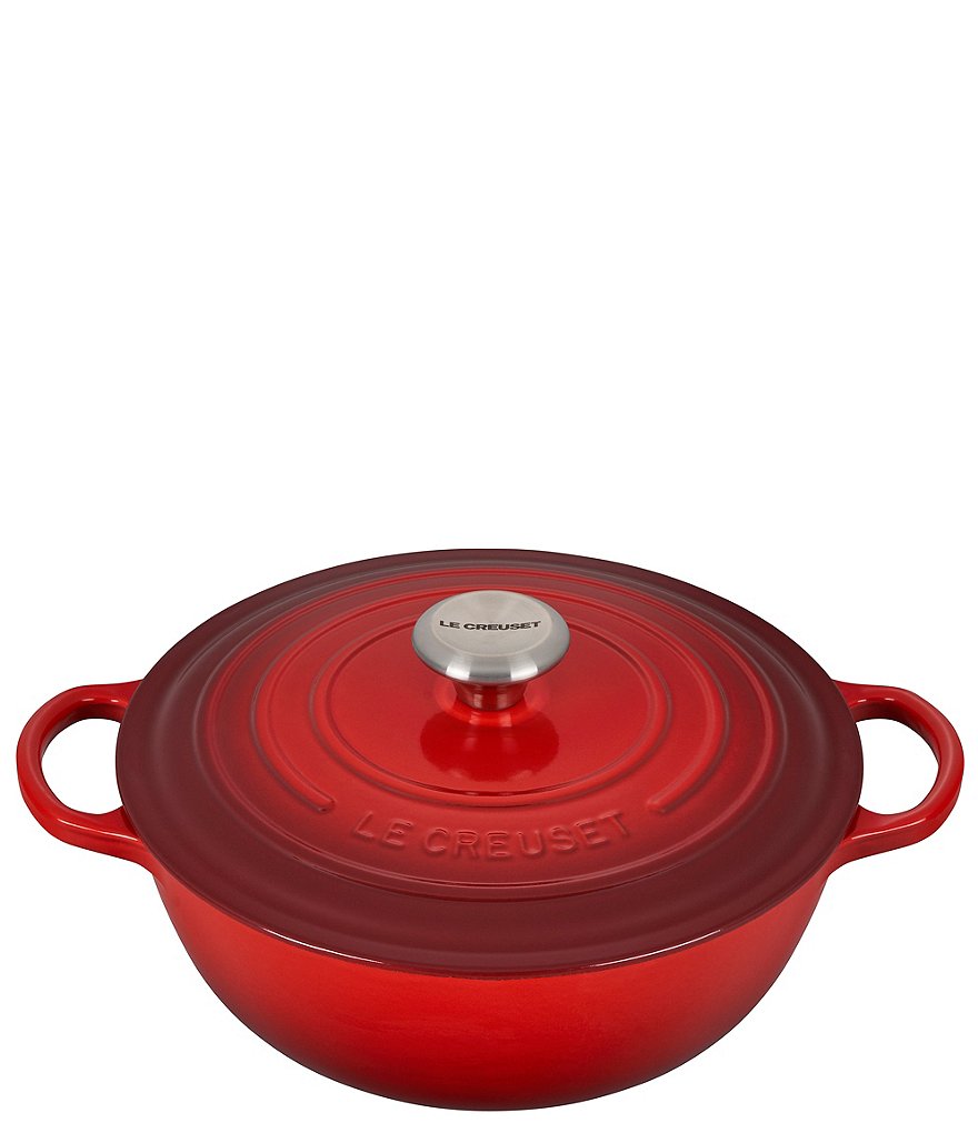 Le Creuset Signature Enameled Cast Iron Chef's Oven With Stainless Steel  Knob, 7.5-Quart