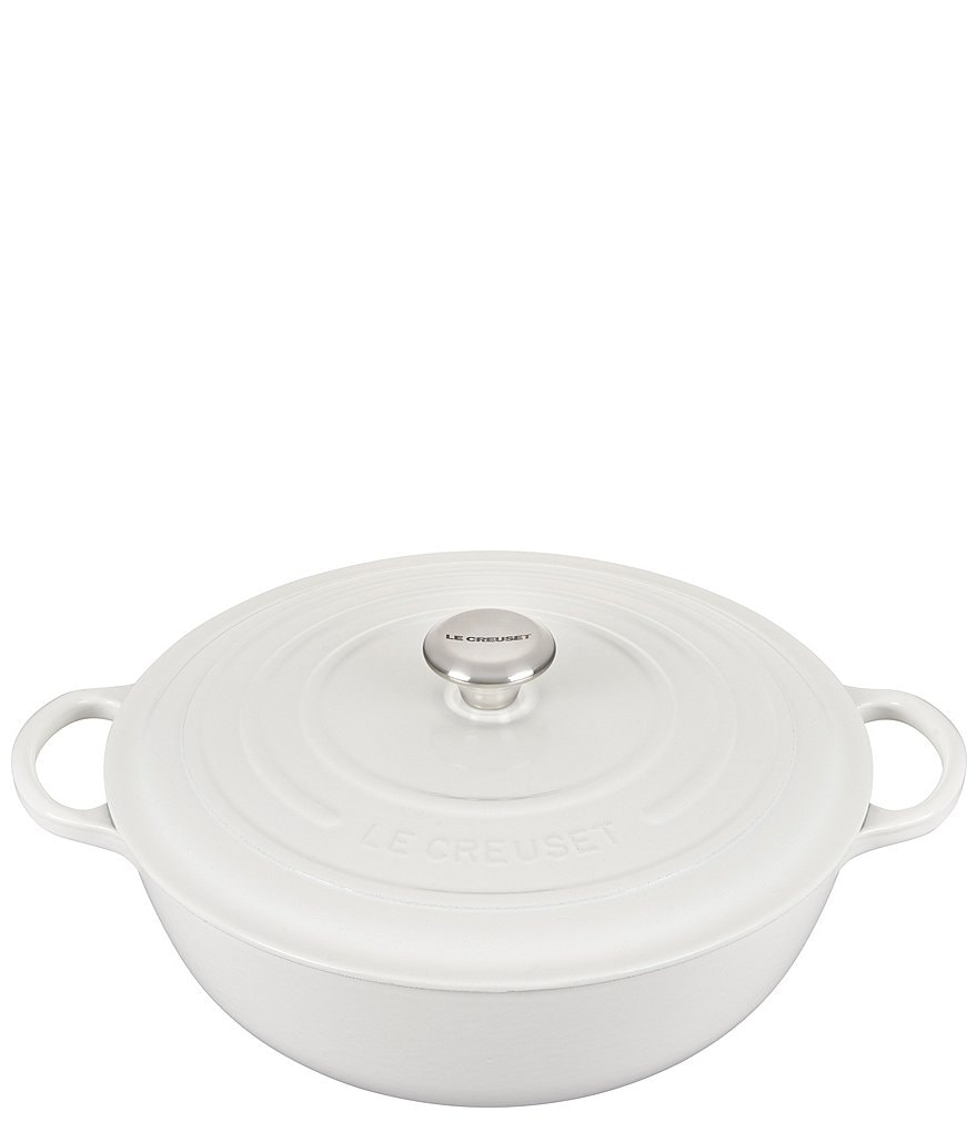 QVC: Le Creuset Cast Iron 7.5-qt Classic Chef's Oven with Glass Lid on  Sale! – Wear It For Less