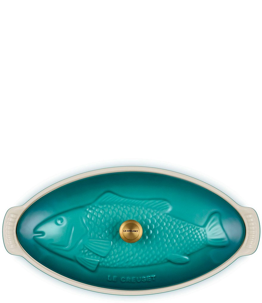 Le Creuset Stoneware Heritage Fish Baker, 1.7 Qt. | Dillard's