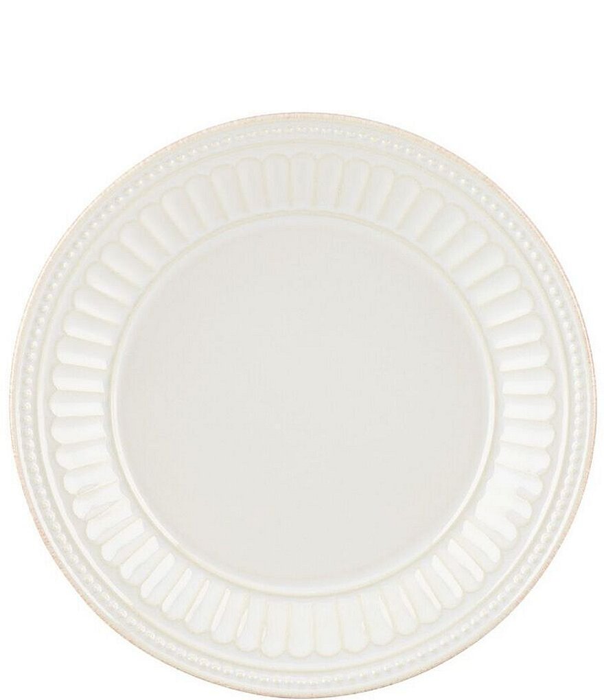 Lenox French Perle Groove Stoneware Dessert Plate Dillard's