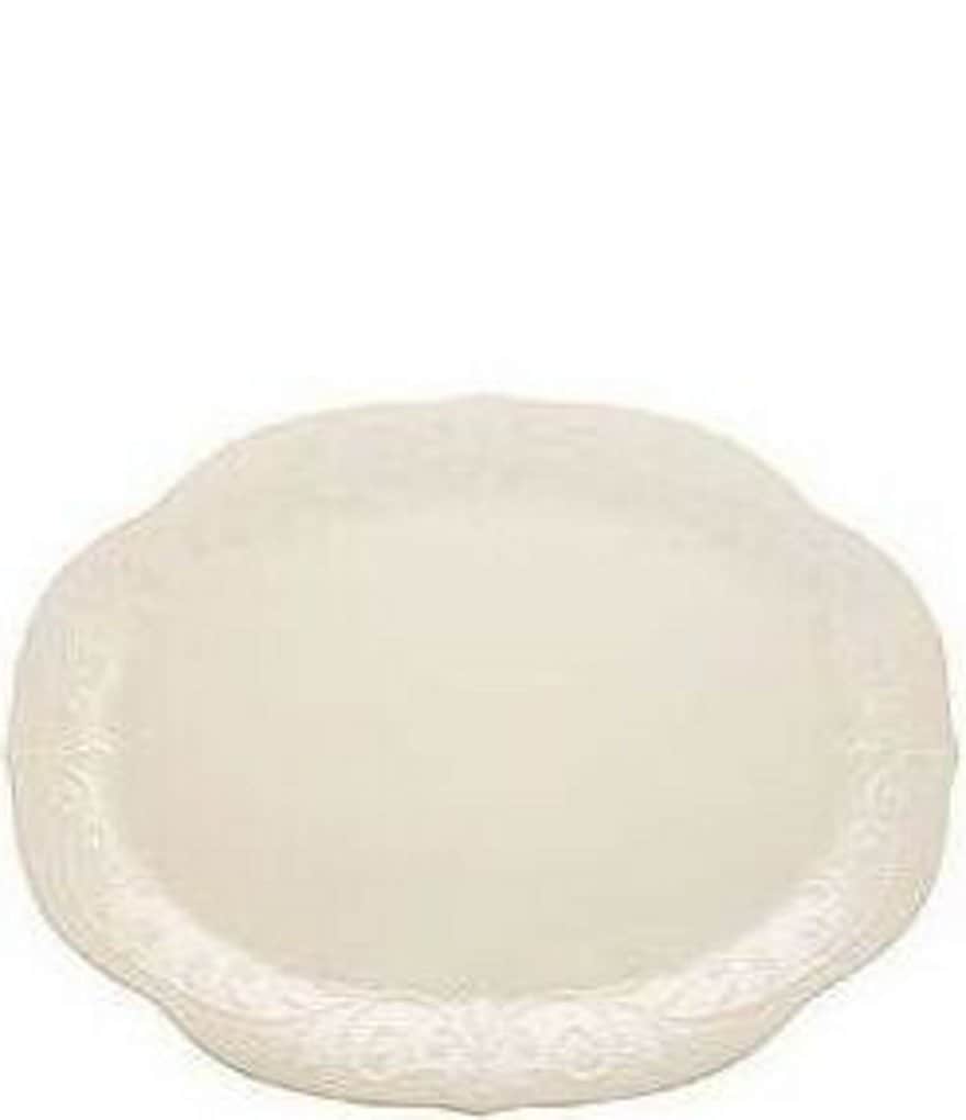 Lenox French Perle Large Serving Platter White