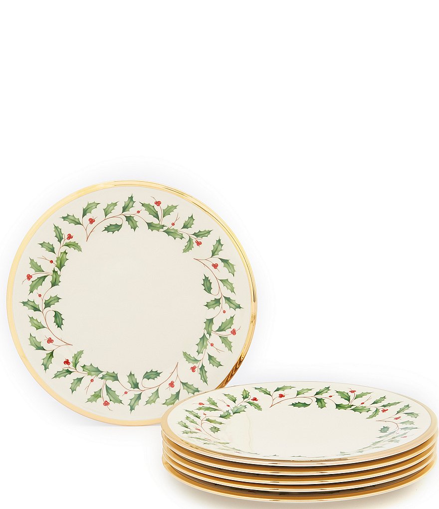 Lenox holiday shop dinner plates