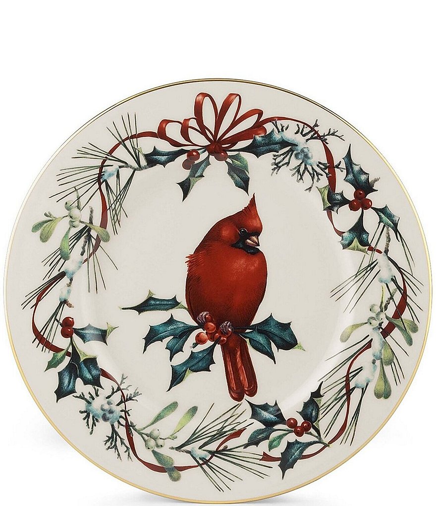 Lenox Winter Greetings Accent Plate | Dillard's