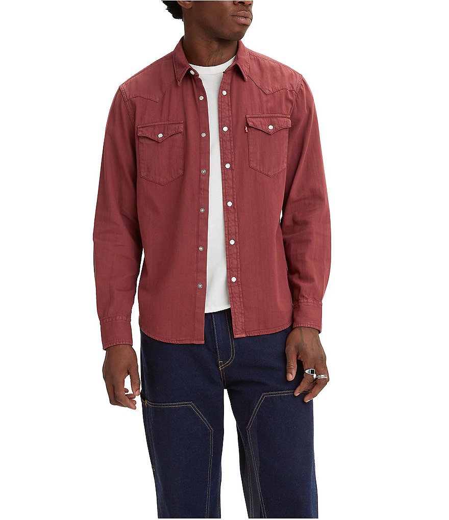 Levi's® Classic Standard Fit Western Shirt | Dillard's