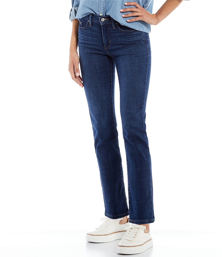 Levi's® 314 Shaping Straight Leg Mid Rise Jeans | Dillard's