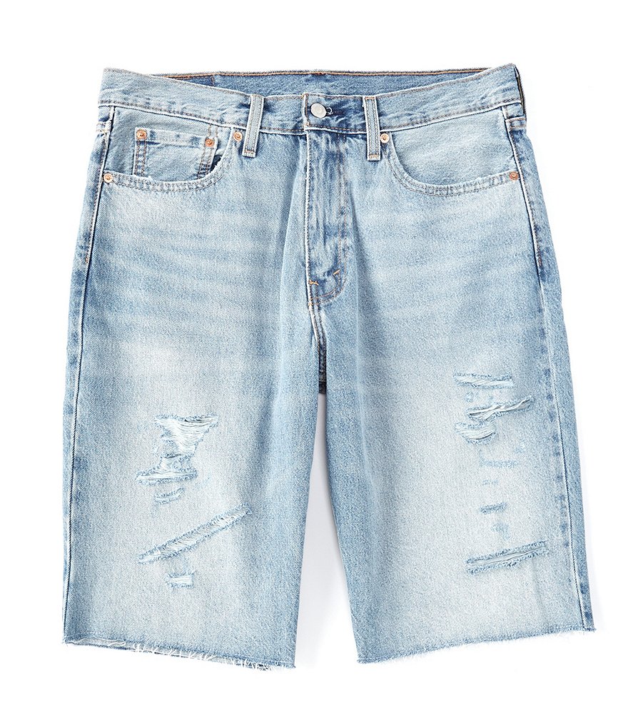 469 Loose Jean 12 Men's Shorts - Medium Wash