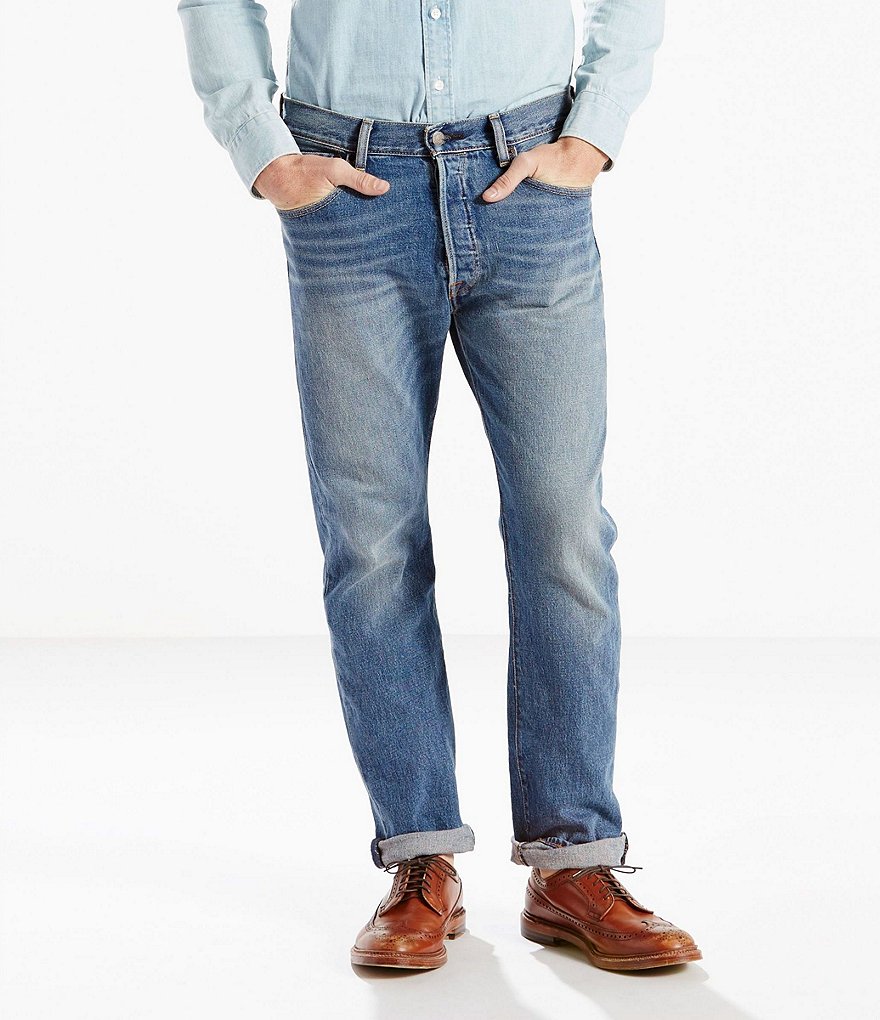Levi's® 501® Stretch Original Fit Jeans | Dillard's