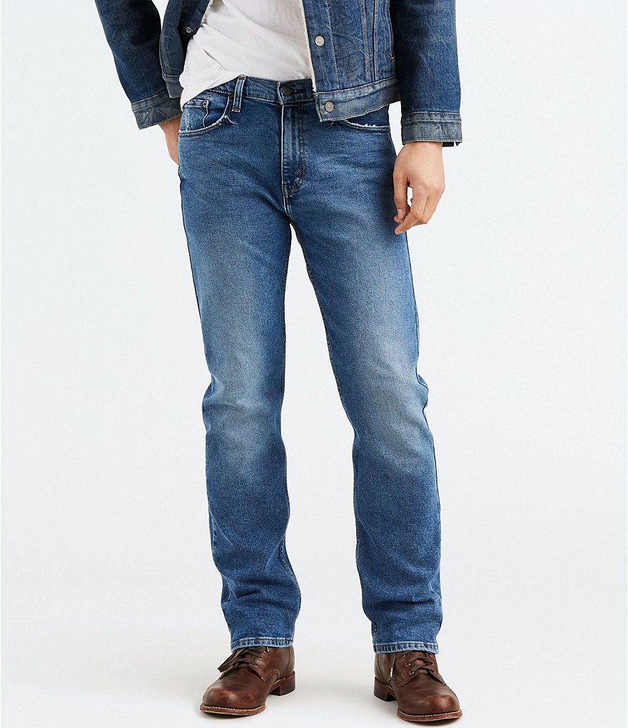 Levi's® 505 Stretch Regular Fit Jeans | Dillard's