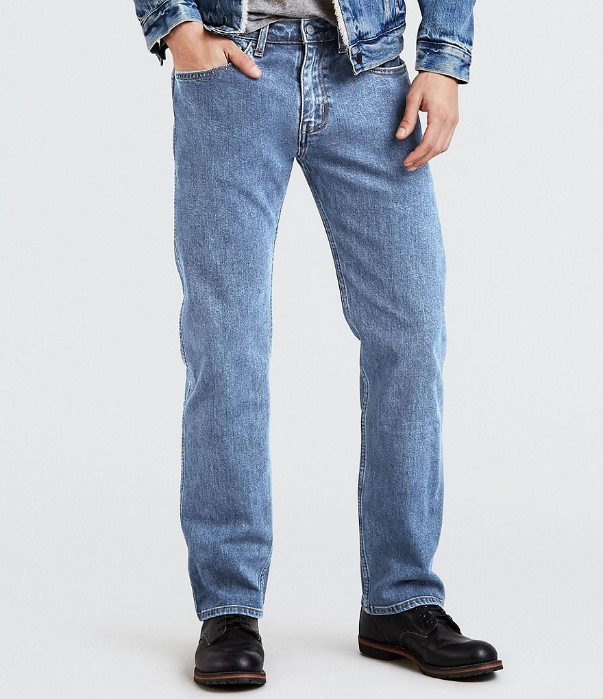 Levi's® 505 Stretch Regular Fit Jeans | Dillard's