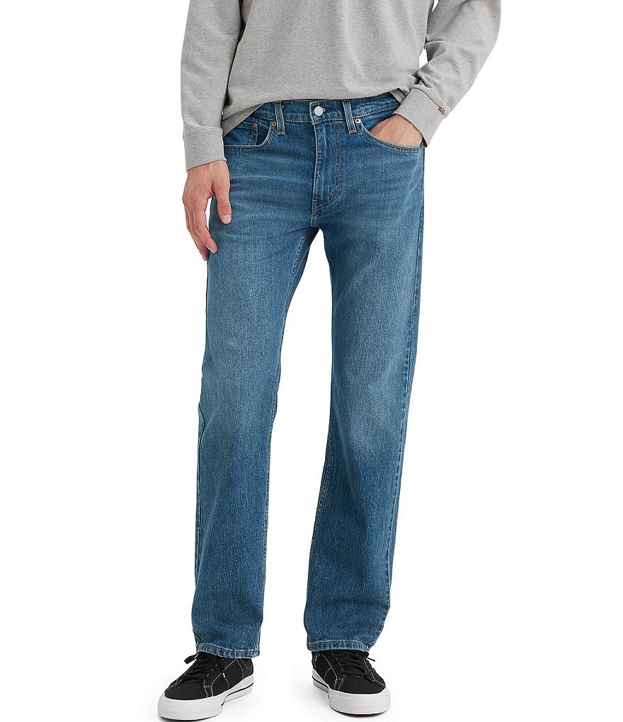 Levi's® 505 Stretch Regular Fit Jeans | Dillard's