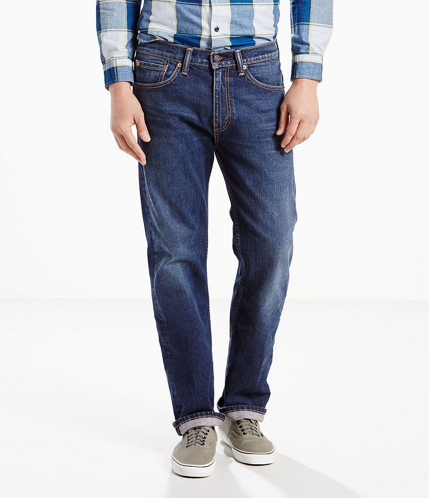 Levi's® 505 Regular Fit Rigid Jeans | Dillard's