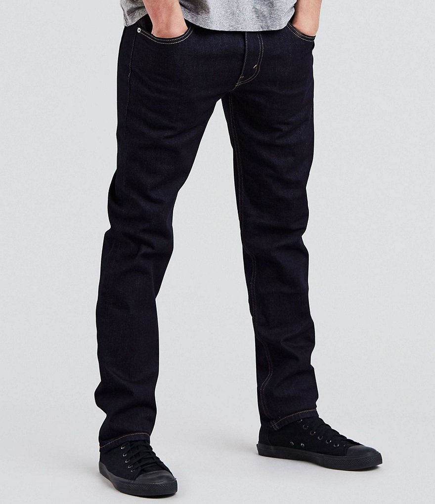 slim fit black levi jeans