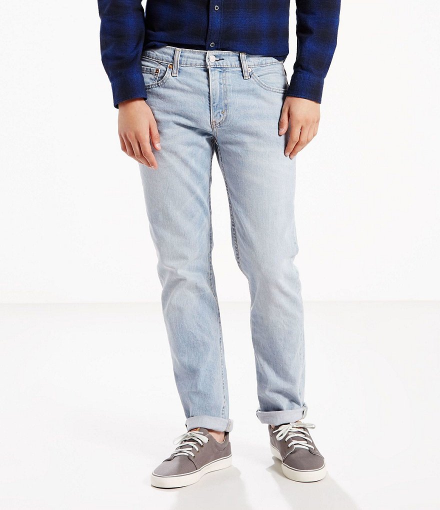 LEVI'S] 511 Men Slim Stretch Jeans Col : Blue, Men's Fashion