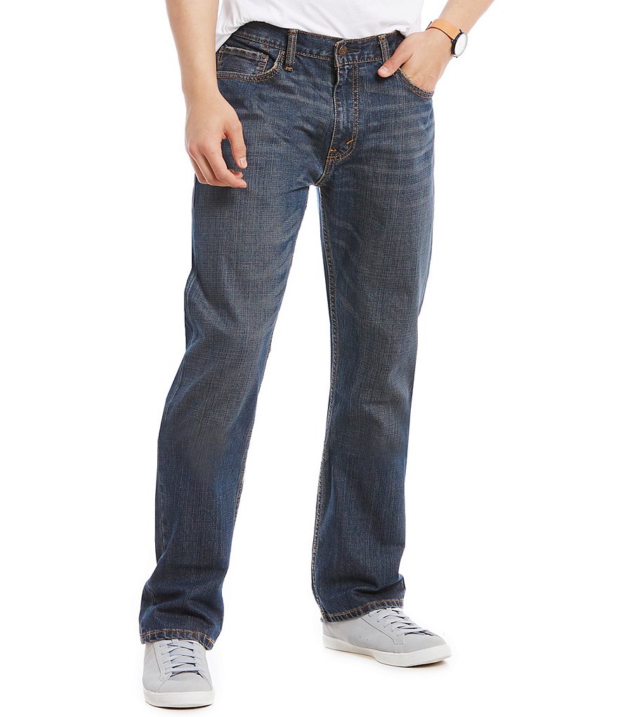 559 relaxed straight stretch jeans
