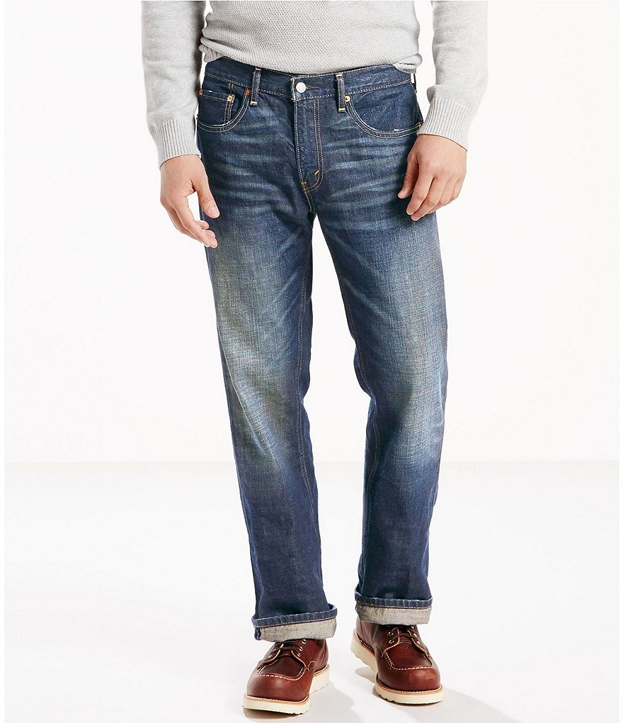 559 relaxed straight stretch jeans