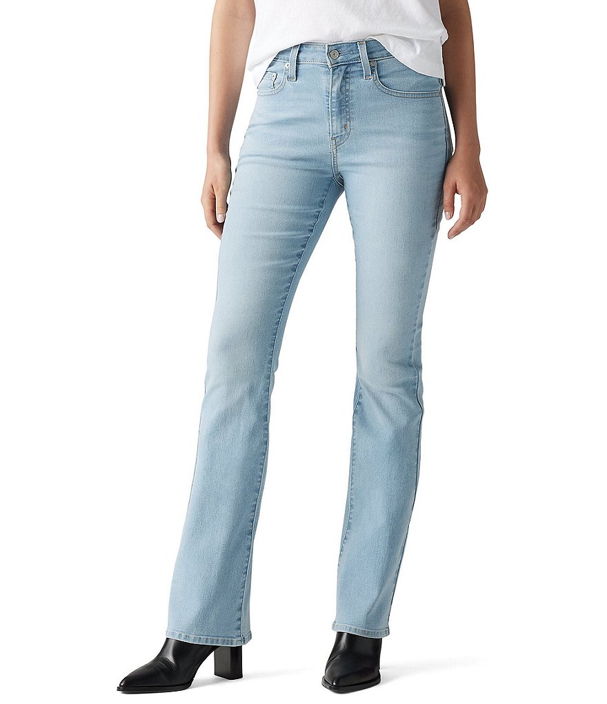 Levi's® 725 High Rise Light Wash Bootcut Jeans Dillard's
