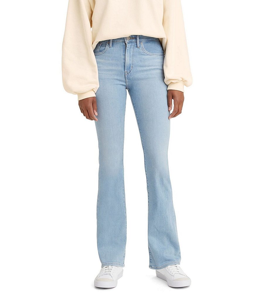  High Waisted Bootcut Jeans