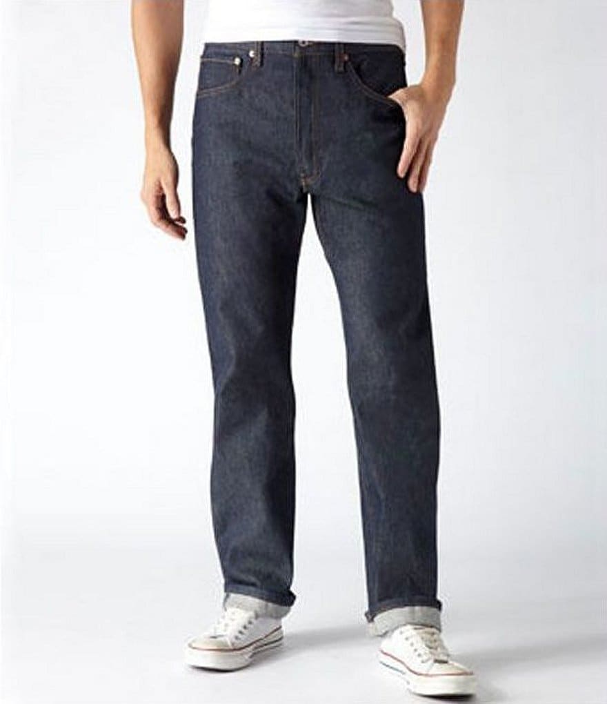 shrink to fit levi 501 jeans