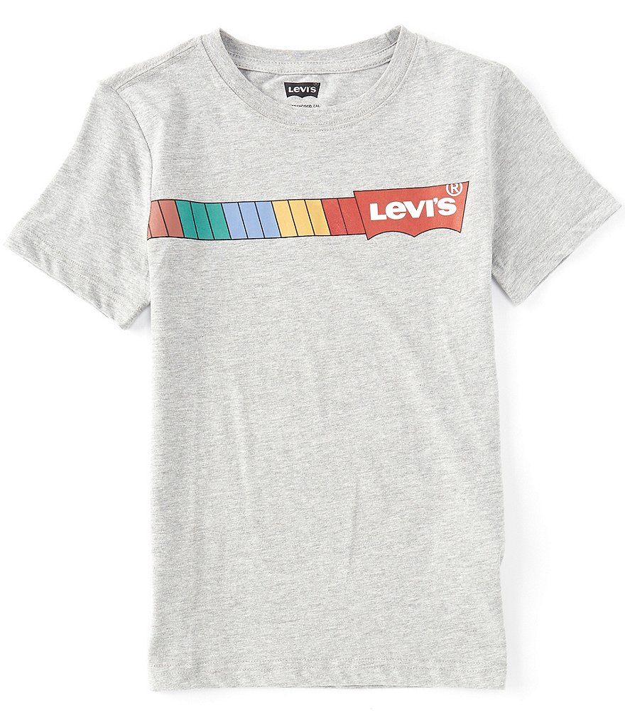 Levi rainbow sales t shirt