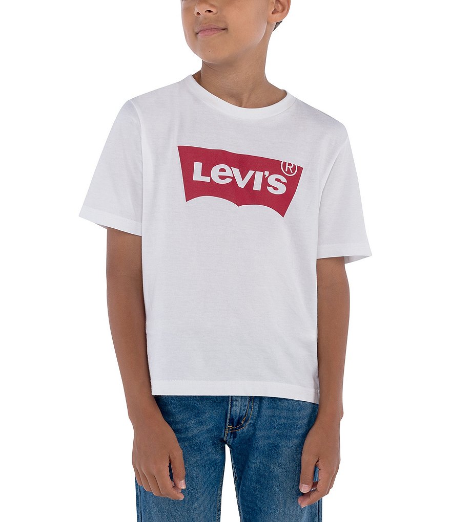 Levi s Big Boys 8 20 Short Sleeve Batwing Logo T Shirt Dillard s