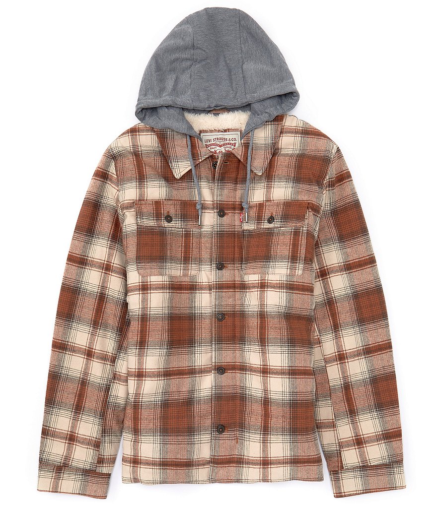 Levis flannel jacket best sale