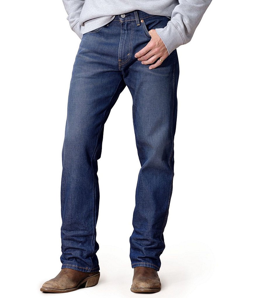 Levi's® Western Fit Straight Leg Stretch Jeans | Dillard's