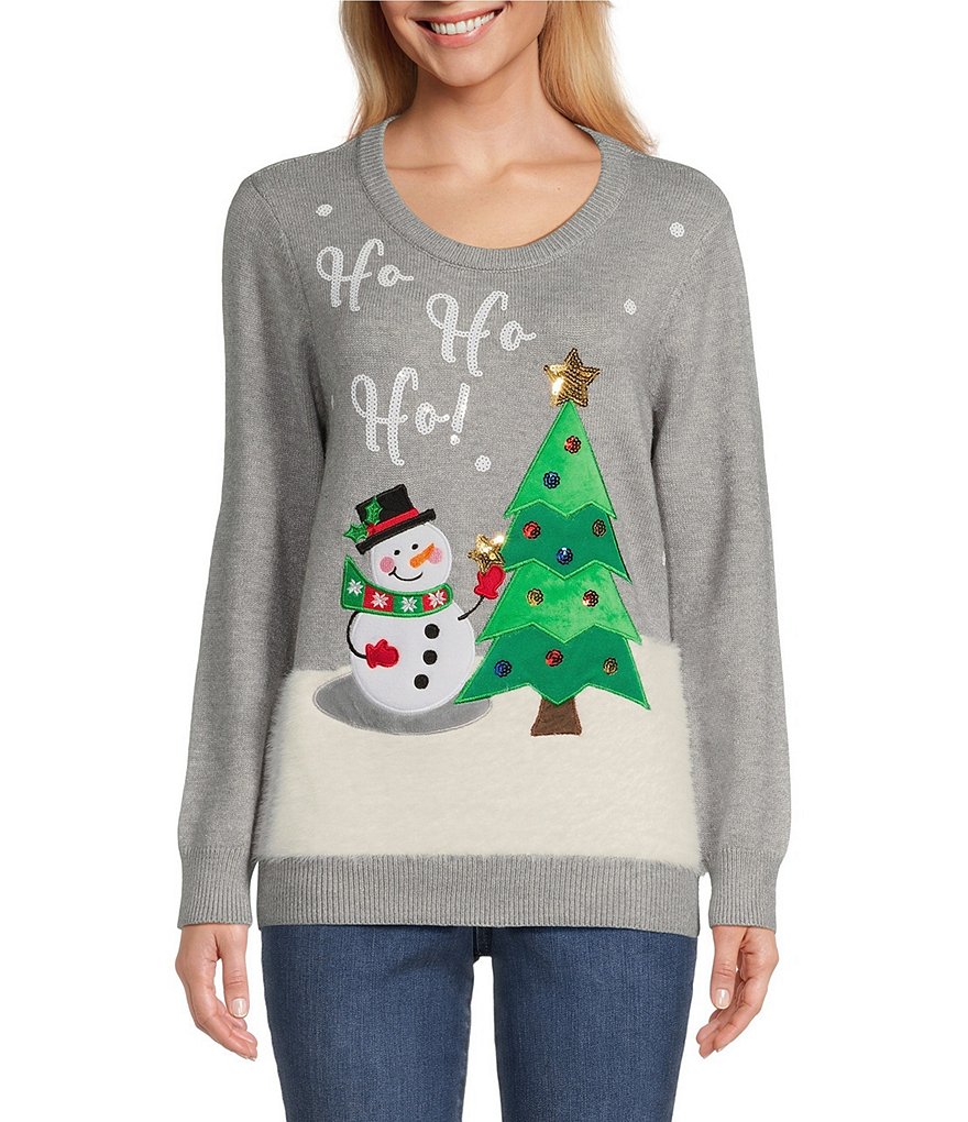 Embellished christmas sale sweaters