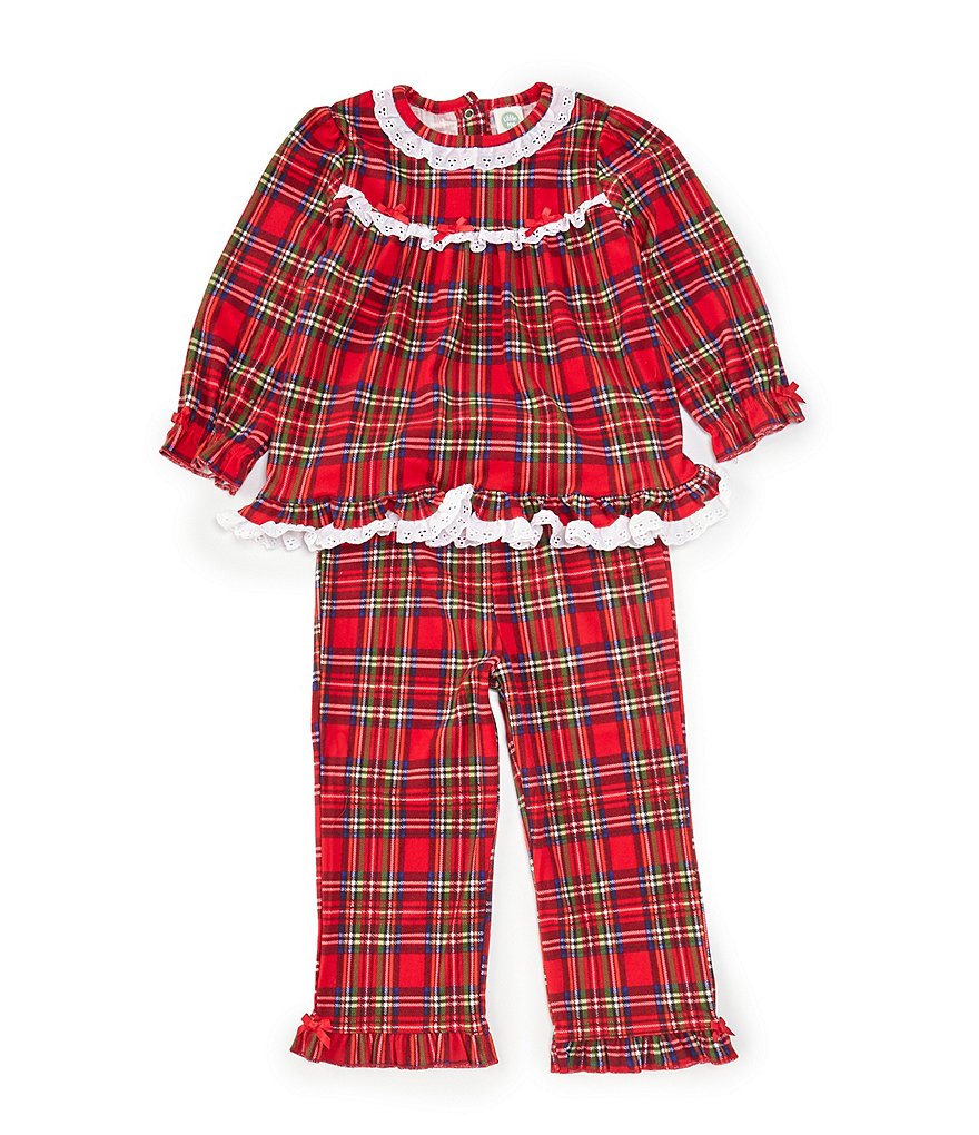 Little me baby store girl christmas pajamas