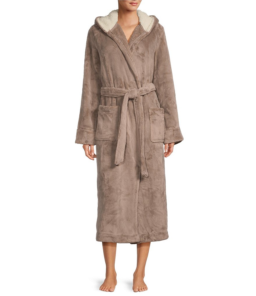 LL.Bean Hooded Wicked Plush Robe