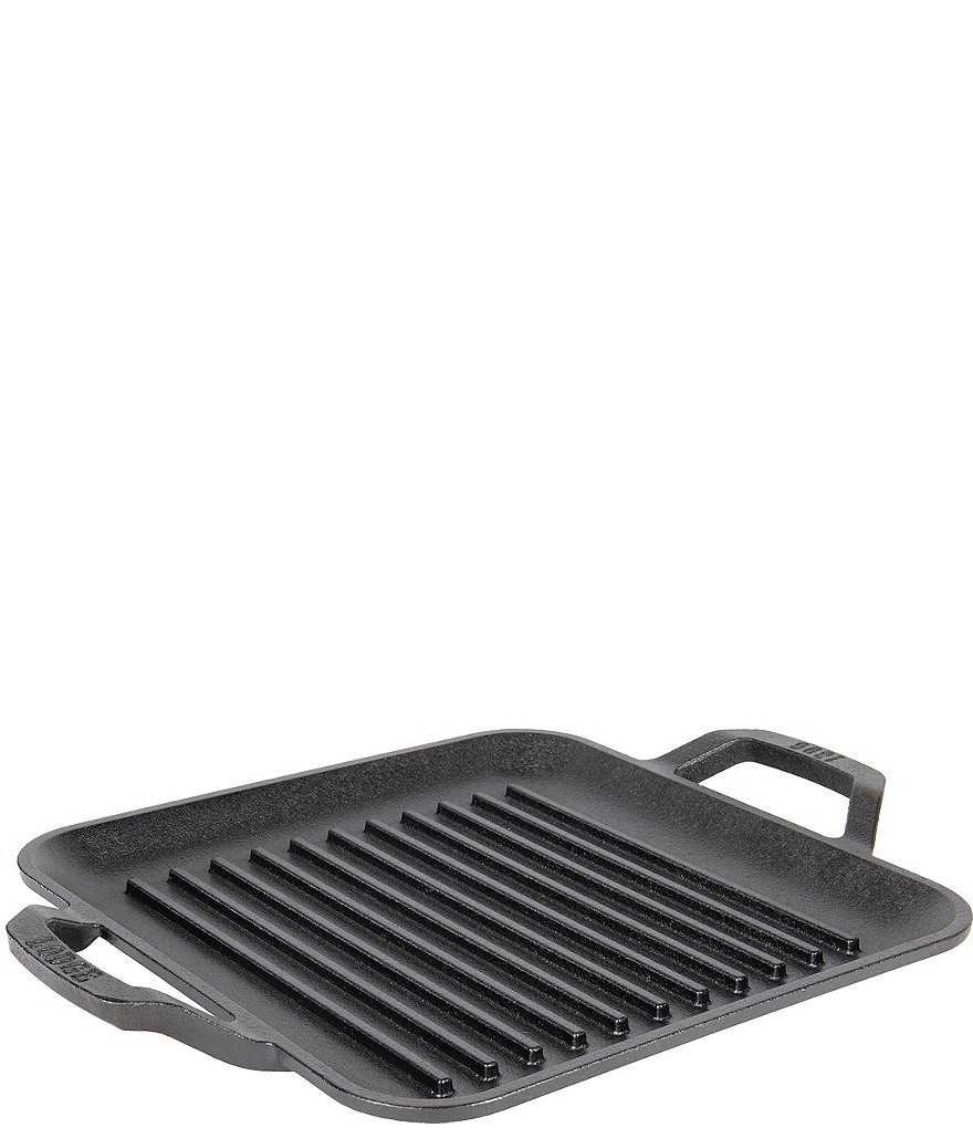 Lodge Chef Collection Square Cast Iron Grill Pan 11 inch by World Market