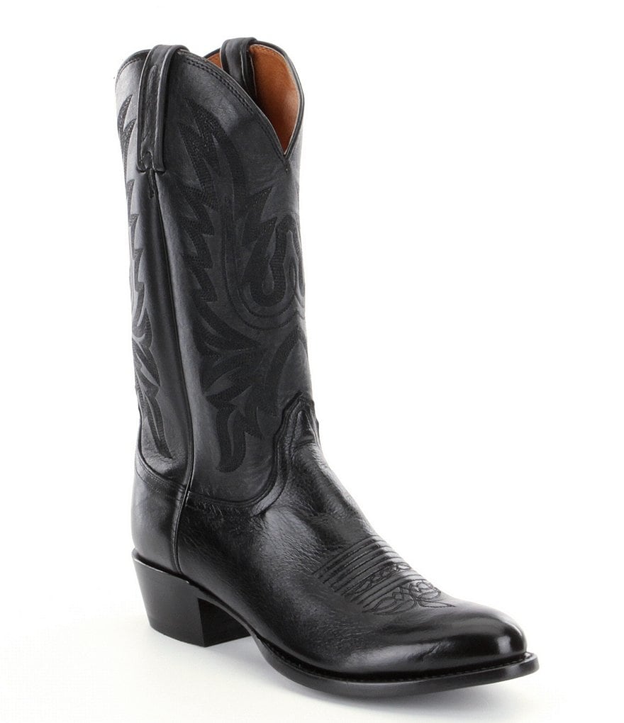 Lucchese Since 1883 Men's Leather Lone Star Calf Western Boots | Dillards