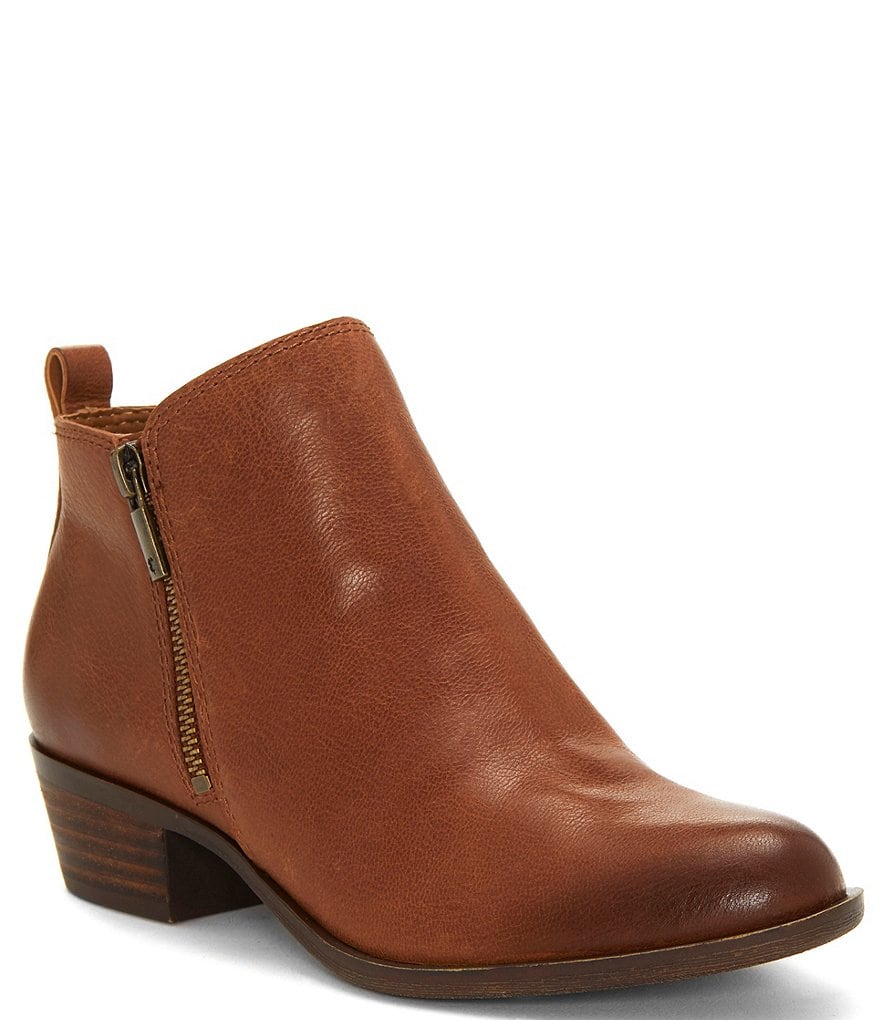 lucky brand toffee booties