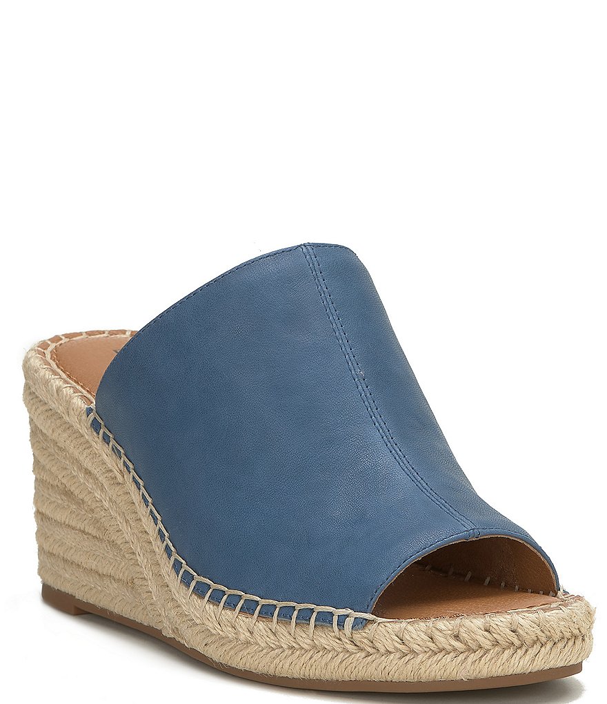 Lucky Brand Cabriah Leather Espadrille Wedge Sandals Dillard s