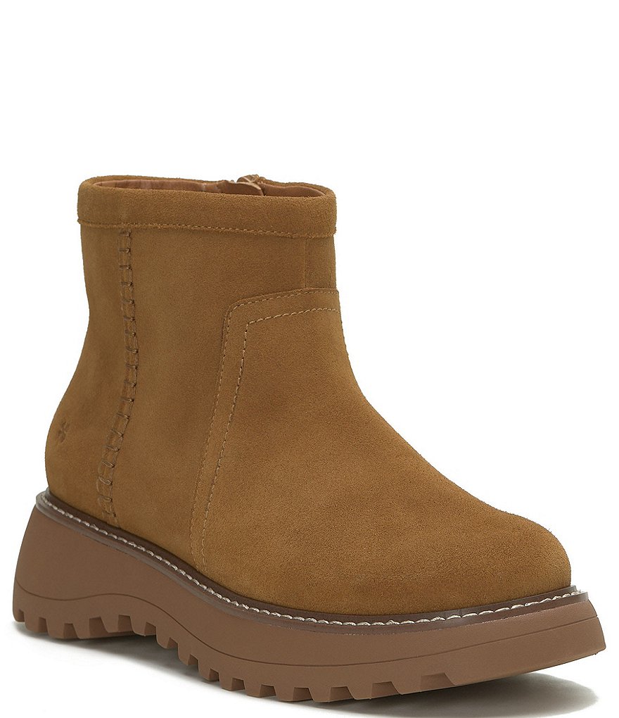 lucky brand camella moccasin booties