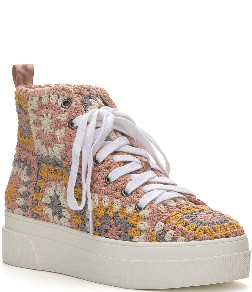 Lucky Brand Curla High Top Crochet Platform Sneakers Dillard's